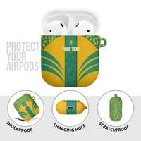 Guyana Football 2026 Custom AirPods Case Come On Golden Jaguars