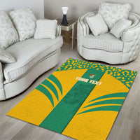 Guyana Football 2026 Custom Area Rug Come On Golden Jaguars