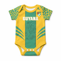 Guyana Football 2026 Custom Baby Onesie Come On Golden Jaguars