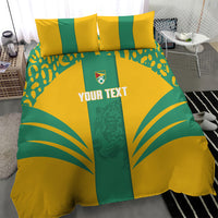 Guyana Football 2026 Custom Bedding Set Come On Golden Jaguars