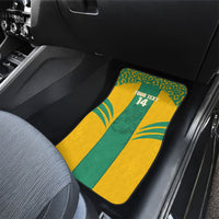 Guyana Football 2026 Custom Car Mats Come On Golden Jaguars
