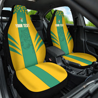 Guyana Football 2026 Custom Car Seat Cover Come On Golden Jaguars