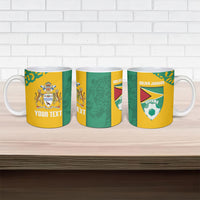 Guyana Football 2026 Custom Ceramic Mug Come On Golden Jaguars