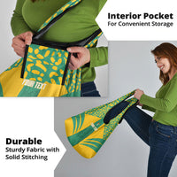 Guyana Football 2026 Custom Grocery Bag Come On Golden Jaguars