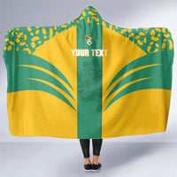 Guyana Football 2026 Custom Hooded Blanket Come On Golden Jaguars