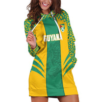 Guyana Football 2026 Custom Hoodie Dress Come On Golden Jaguars