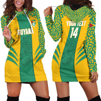 Guyana Football 2026 Custom Hoodie Dress Come On Golden Jaguars