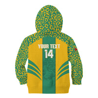 Guyana Football 2026 Custom Kid Hoodie Come On Golden Jaguars