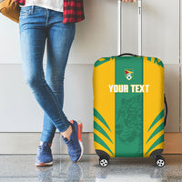Guyana Football 2026 Custom Luggage Cover Come On Golden Jaguars