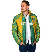 Guyana Football 2026 Custom Padded Jacket Come On Golden Jaguars