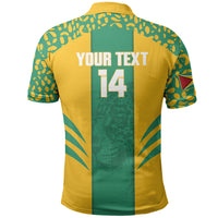 Guyana Football 2026 Custom Polo Shirt Come On Golden Jaguars
