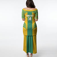 Guyana Football 2026 Custom Puletasi Come On Golden Jaguars