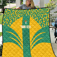 Guyana Football 2026 Custom Quilt Come On Golden Jaguars