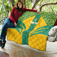 Guyana Football 2026 Custom Quilt Come On Golden Jaguars