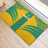 Guyana Football 2026 Custom Rubber Doormat Come On Golden Jaguars