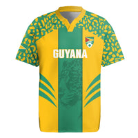 Guyana Football 2026 Custom Rugby Jersey Come On Golden Jaguars