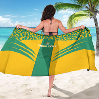 Guyana Football 2026 Custom Sarong Come On Golden Jaguars