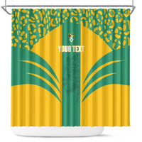 Guyana Football 2026 Custom Shower Curtain Come On Golden Jaguars