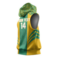 Guyana Football 2026 Custom Sleeveless Hoodie Come On Golden Jaguars