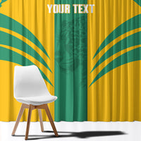 Guyana Football 2026 Custom Window Curtain Come On Golden Jaguars