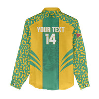 Guyana Football 2026 Custom Women Casual Shirt Come On Golden Jaguars