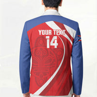 Puerto Rico Football 2026 Custom Blazer Vamos Los Boricuas Taino Sun