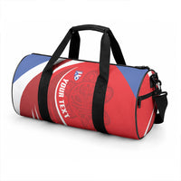Puerto Rico Football 2026 Custom Duffle Bag Vamos Los Boricuas Taino Sun