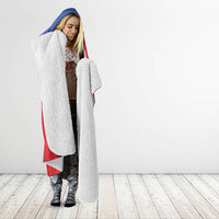 Puerto Rico Football 2026 Custom Hooded Blanket Vamos Los Boricuas Taino Sun