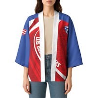 Puerto Rico Football 2026 Custom Kimono Vamos Los Boricuas Taino Sun