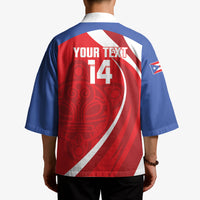 Puerto Rico Football 2026 Custom Kimono Vamos Los Boricuas Taino Sun