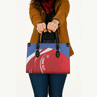 Puerto Rico Football 2026 Custom Leather Bag Vamos Los Boricuas Taino Sun