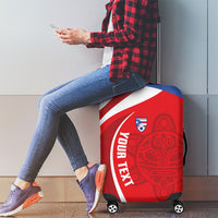 Puerto Rico Football 2026 Custom Luggage Cover Vamos Los Boricuas Taino Sun