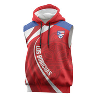 Puerto Rico Football 2026 Custom Sleeveless Hoodie Vamos Los Boricuas Taino Sun