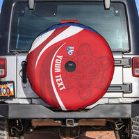 Puerto Rico Football 2026 Custom Spare Tire Cover Vamos Los Boricuas Taino Sun