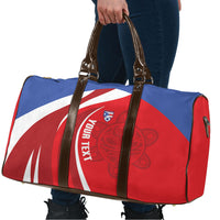 Puerto Rico Football 2026 Custom Travel Bag Vamos Los Boricuas Taino Sun