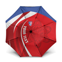 Puerto Rico Football 2026 Custom Umbrella Vamos Los Boricuas Taino Sun