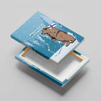 Finland Independence Day Canvas Wall Art Suomen Itsenaistyminen Mix Brown Bear - Wonder Print Shop