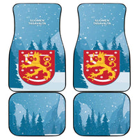 Finland Independence Day Car Mats Suomen Itsenaistyminen Mix Brown Bear - Wonder Print Shop