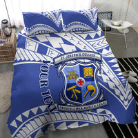 Personalised Samoa St Josephs College Bedding Set Marist Brothers Samoan Pattern - Wonder Print Shop