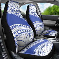 Personalised Samoa St Josephs College Car Seat Cover Marist Brothers Samoan Pattern - Wonder Print Shop