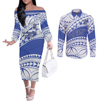 personalised-samoa-st-josephs-college-couples-matching-off-the-shoulder-long-sleeve-dress-and-long-sleeve-button-shirt-marist-brothers-samoan-pattern