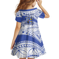 Personalised Samoa St Josephs College Family Matching Long Sleeve Bodycon Dress and Hawaiian Shirt Marist Brothers Samoan Pattern - Wonder Print Shop