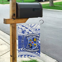 Personalised Samoa St Josephs College Garden Flag Marist Brothers Samoan Pattern - Wonder Print Shop