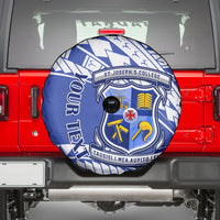 Personalised Samoa St Josephs College Spare Tire Cover Marist Brothers Samoan Pattern - Wonder Print Shop