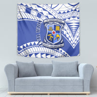Personalised Samoa St Josephs College Tapestry Marist Brothers Samoan Pattern - Wonder Print Shop