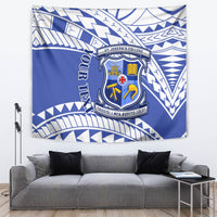 Personalised Samoa St Josephs College Tapestry Marist Brothers Samoan Pattern - Wonder Print Shop