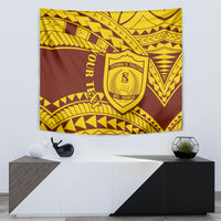 Personalised Samoa College Tapestry Samoan Pattern - Wonder Print Shop