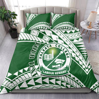 Personalised Samoa Faleata College Bedding Set Samoan Pattern - Wonder Print Shop