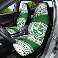 Personalised Samoa Faleata College Car Seat Cover Samoan Pattern - Wonder Print Shop