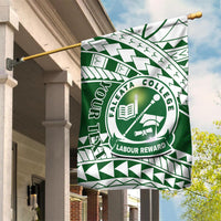 Personalised Samoa Faleata College Garden Flag Samoan Pattern - Wonder Print Shop